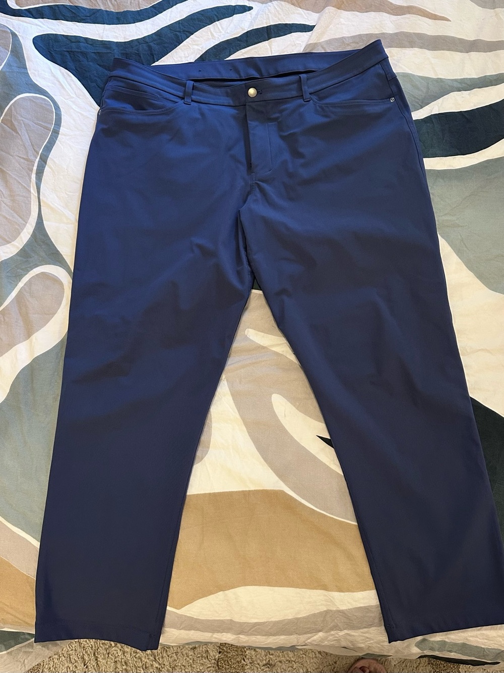 lululemon athletica Navy High-Waist Stretch Pants